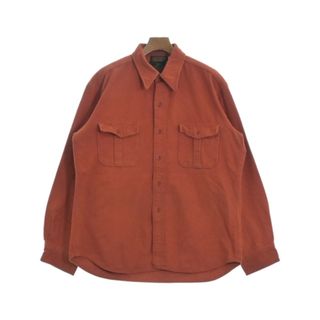 エディーバウアー(Eddie Bauer)のEddie Bauer エディバウワー カジュアルシャツ XL オレンジ 【古着】【中古】(シャツ)