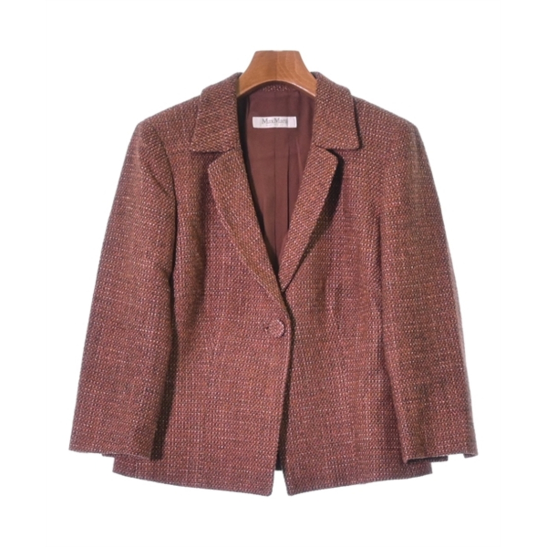 Max Mara(マックスマーラ)のMax Mara カジュアルジャケット -(XL位) 【古着】【中古】 レディースのジャケット/アウター(テーラードジャケット)の商品写真