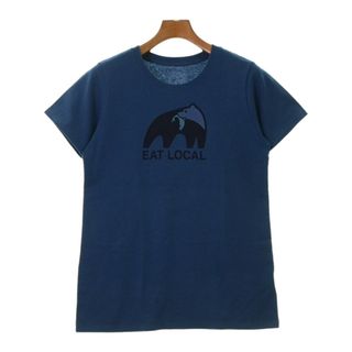 パタゴニア(patagonia)のpatagonia パタゴニア Tシャツ・カットソー M 青系 【古着】【中古】(Tシャツ/カットソー(半袖/袖なし))