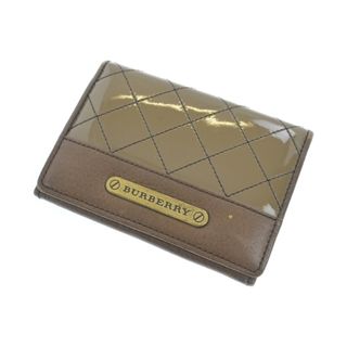 BURBERRY - BURBERRY バーバリー カードケース - 茶 【古着】【中古】