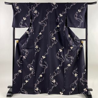 小紋 身丈168cm 裄丈68cm 正絹 美品 逸品 【中古】