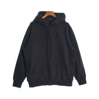 モンクレール(MONCLER)のMONCLER モンクレール パーカー L 黒 【古着】【中古】(パーカー)