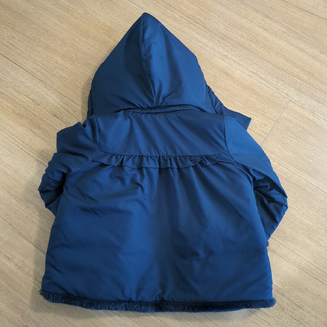 BeBe(ベベ)の90サイズ　BeBe裏ファーコート キッズ/ベビー/マタニティのキッズ服女の子用(90cm~)(コート)の商品写真