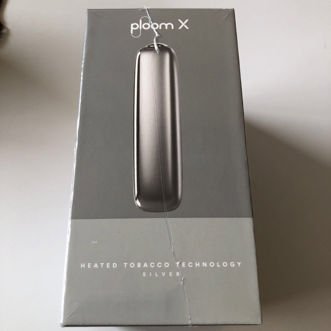 PloomTECH(プルームテック)のploom X シルバー　スターターセット メンズのファッション小物(タバコグッズ)の商品写真