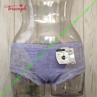 トリンプ(Triumph)の【送料無料】新品 トリンプ 総レースボーイズレングスショーツ L ラベンダー(ショーツ)