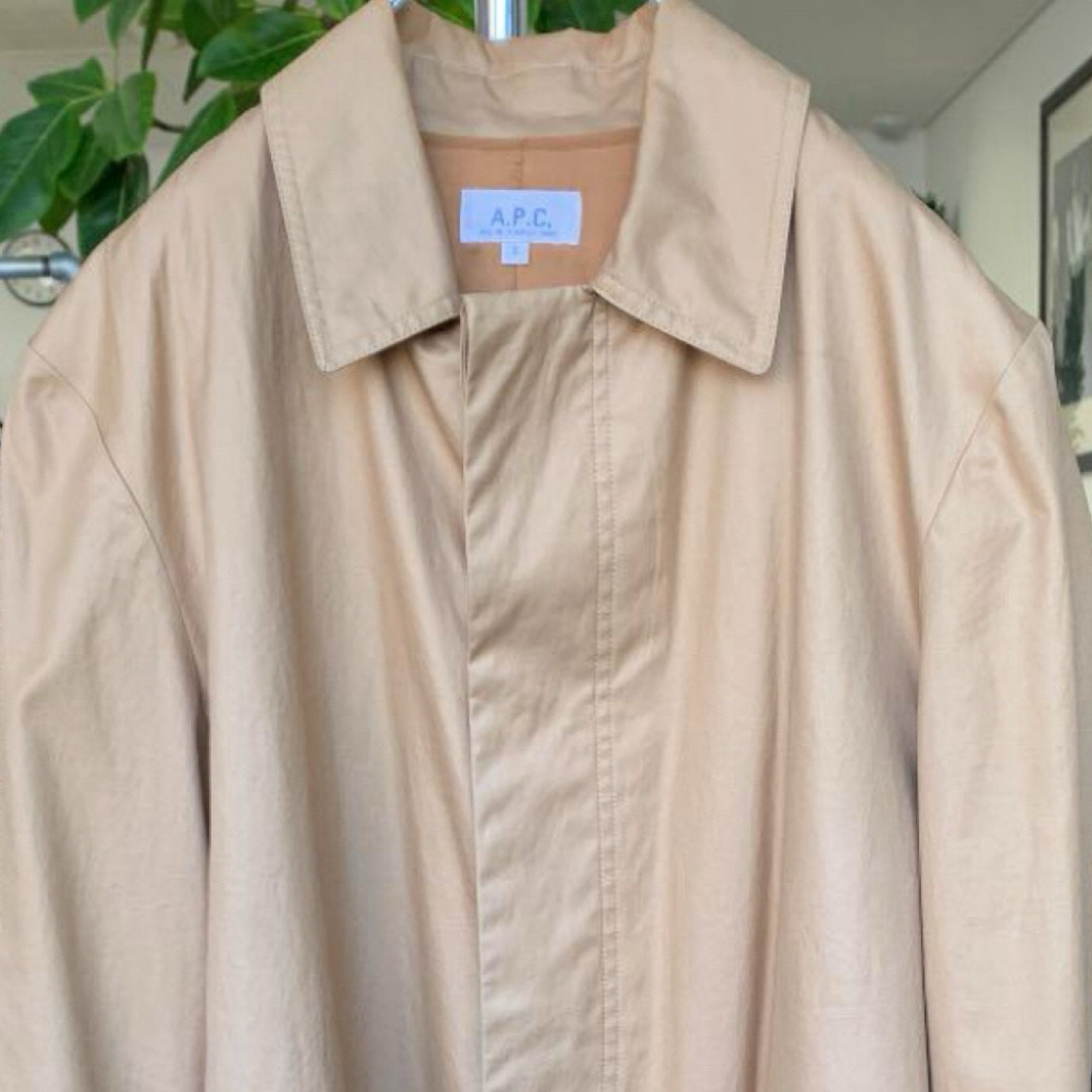 A.P.C(アーペーセー)のAPC アーペーセー　ステンカラーコート メンズのジャケット/アウター(ステンカラーコート)の商品写真