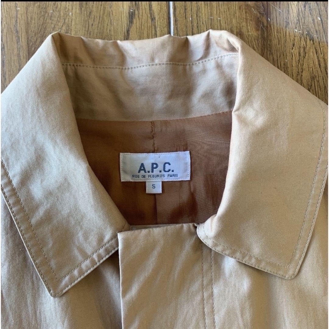 A.P.C(アーペーセー)のAPC アーペーセー　ステンカラーコート メンズのジャケット/アウター(ステンカラーコート)の商品写真