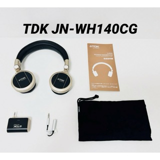 ティーディーケイ(TDK)のTDK プレミアム ワイヤレス ステレオ ヘッドフォン JN-WH140CG(ヘッドフォン/イヤフォン)
