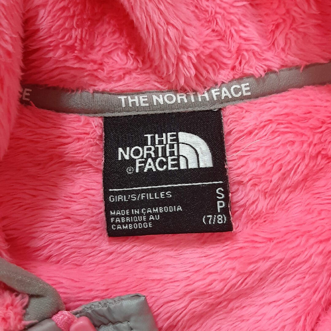 THE NORTH FACE(ザノースフェイス)のノースフェイス　キッズアウター　ピンク キッズ/ベビー/マタニティのキッズ服女の子用(90cm~)(ジャケット/上着)の商品写真