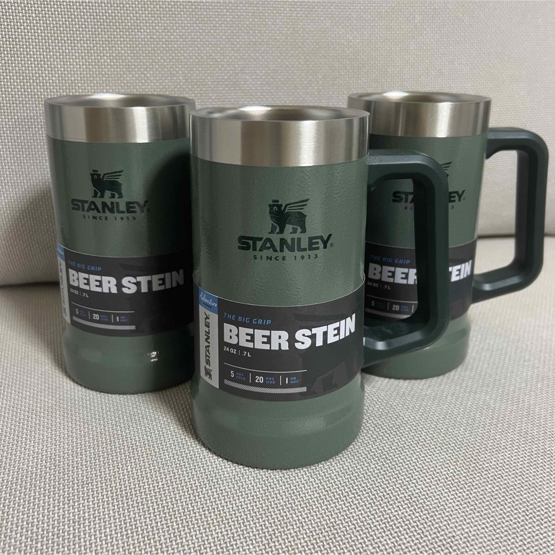 Stanley(スタンレー)のSTANLEY スタンレー BEER STEIN ３個セット インテリア/住まい/日用品のキッチン/食器(タンブラー)の商品写真