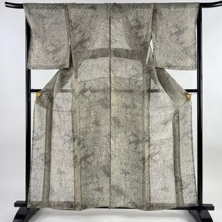 小紋 身丈159.5cm 裄丈67cm 正絹 逸品 【中古】