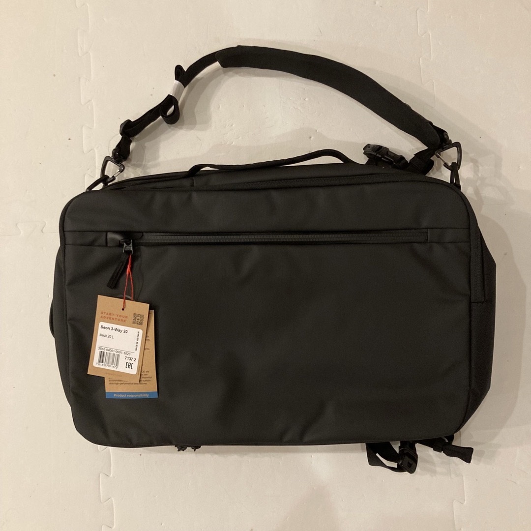 Mammut(マムート)のマムート バックパック Seon 3-Way 20L ブラック メンズのバッグ(バッグパック/リュック)の商品写真