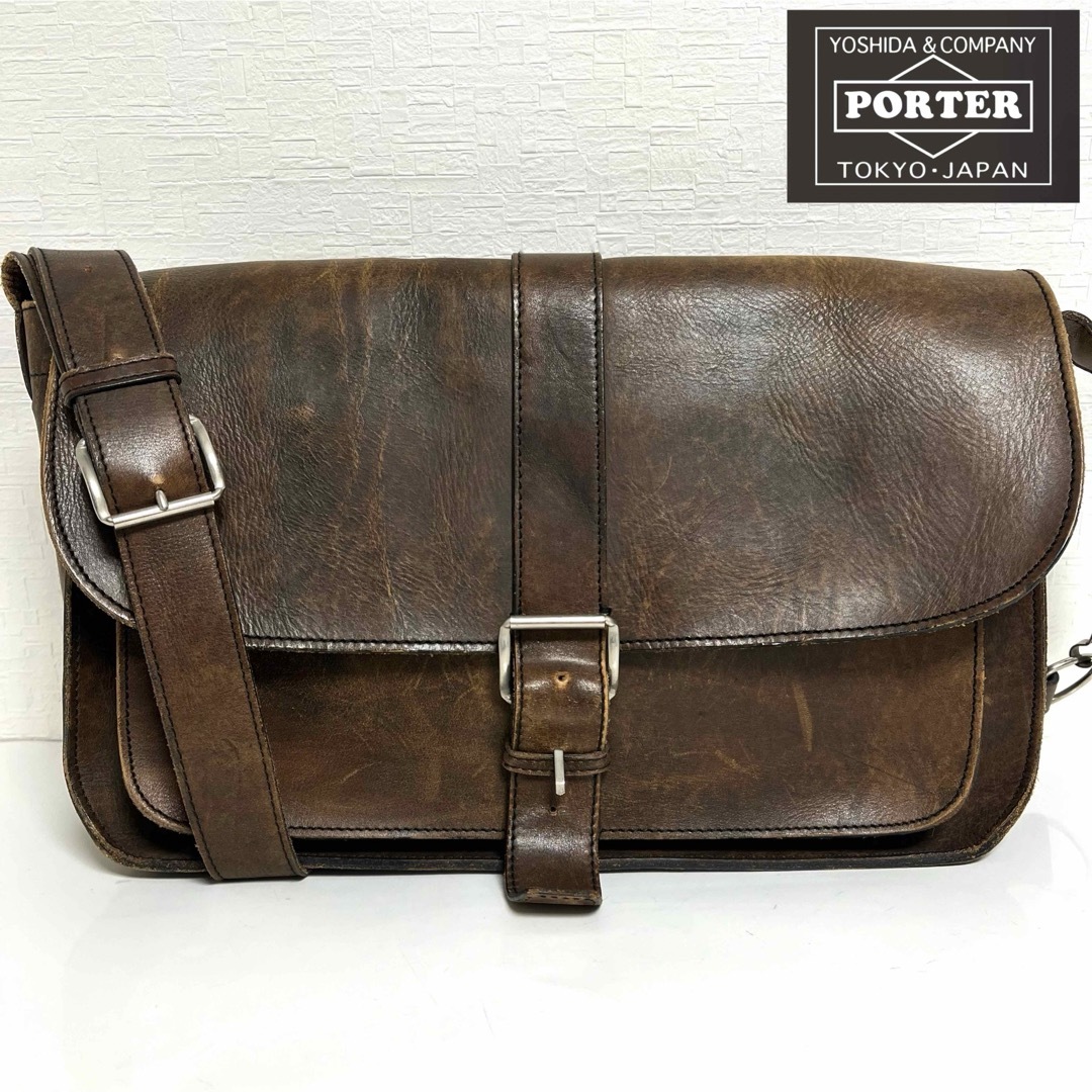 PORTER(ポーター)のレア PORTER 70周年限定モデル　GROUND SHOULDER BAG メンズのバッグ(ショルダーバッグ)の商品写真