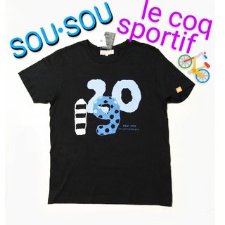 新品 SOU・SOU ルコックスポルティフ Tシャツ ユニセックス トップス 黒