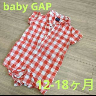 babyGAP - ベビーギャップ　半袖ロンパース　80