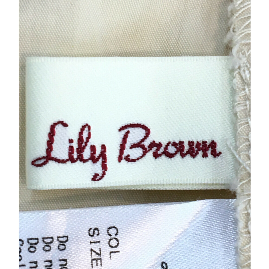 美品  Lily Brown ノースリーブワンピース    レディース F レディースのトップス(ベスト/ジレ)の商品写真