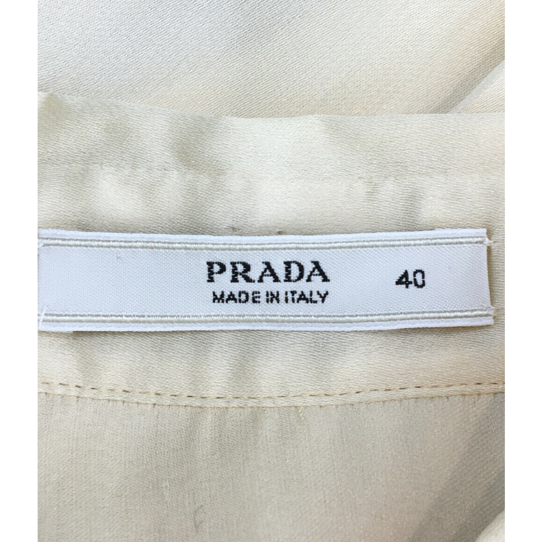 PRADA(プラダ)のプラダ PRADA ノースリーブブラウス    レディース 40 レディースのトップス(シャツ/ブラウス(長袖/七分))の商品写真