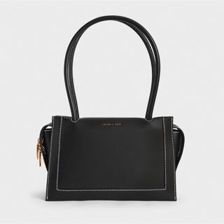 チャールズアンドキース(Charles and Keith)のチャールズ&キース ブロンテ ダブルハンドルショルダーバッグ Bronte (ショルダーバッグ)