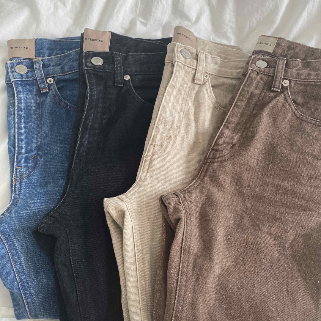 Ron Herman(ロンハーマン)のSHISHIKUI BASIC JEANS INDIGO23 裾上げ済み低身長向 レディースのパンツ(デニム/ジーンズ)の商品写真