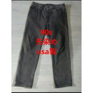 リーバイス(Levi's)のlevis 501 usa bige xx 先染め ブラック vintage(デニム/ジーンズ)