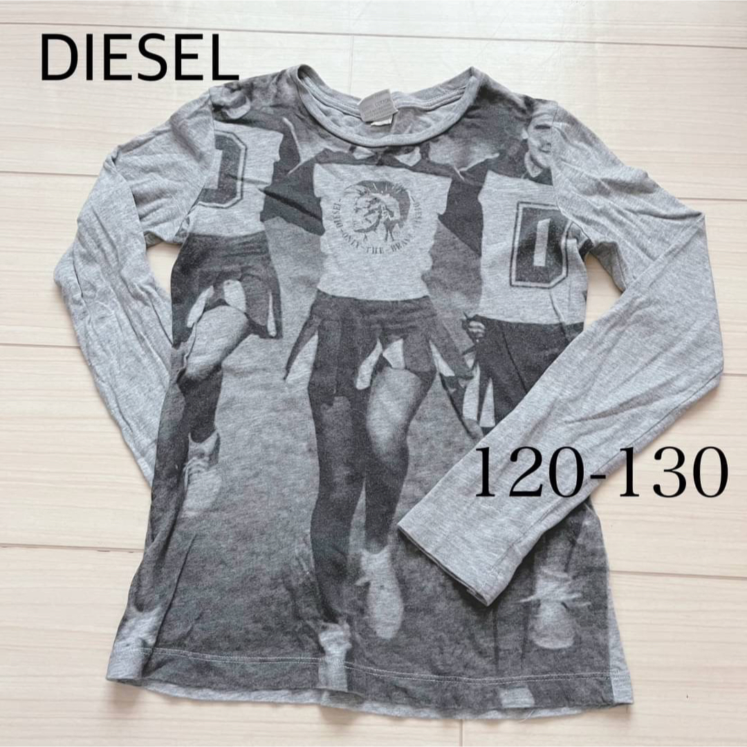 DIESEL(ディーゼル)のDIESEL キッズ 長袖 カットソー ロンT 薄手 男児 キッズ/ベビー/マタニティのキッズ服男の子用(90cm~)(Tシャツ/カットソー)の商品写真