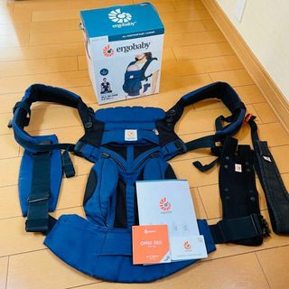 エルゴベビー(Ergobaby)のエルゴ 抱っこ紐 オムニ 360 クールエア メッシュ　コバルトブルー(抱っこひも/おんぶひも)