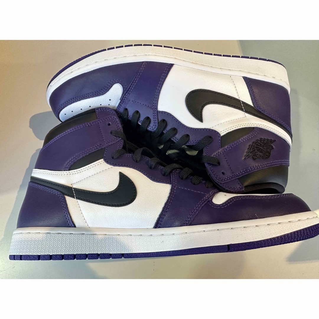 NIKE(ナイキ)のNIKE AIR JORDAN 1 HIGH OG COURT PURPLE メンズの靴/シューズ(スニーカー)の商品写真