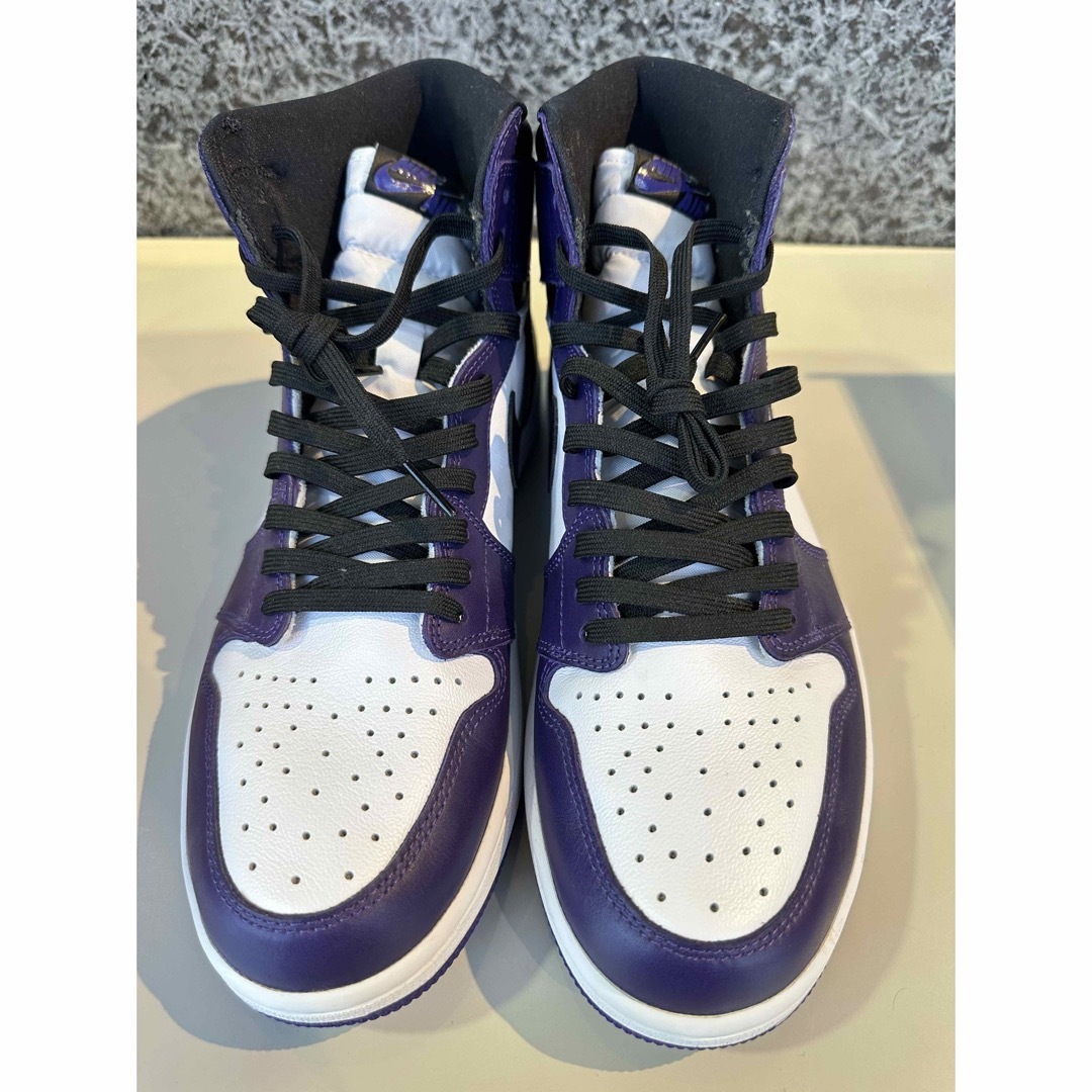 NIKE(ナイキ)のNIKE AIR JORDAN 1 HIGH OG COURT PURPLE メンズの靴/シューズ(スニーカー)の商品写真