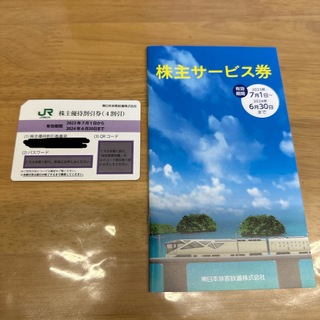 JR東日本旅客鉄道　株主優待券　1枚(その他)