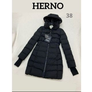 HERNO - 【美品】HERNOヘルノ　ダウンコート　ゴアテックス　ラミナー　38サイズ