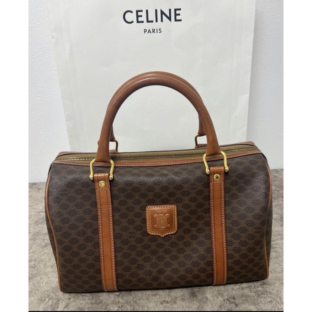 celine(セリーヌ)のセリーヌ　ヴィンテージボストンバッグ　美品　マカダム　　オールドセリーヌ レディースのバッグ(ボストンバッグ)の商品写真