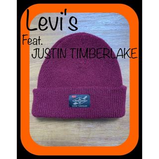 リーバイス(Levi's)の【古着】Levi'sリーバイス JustinTimberlake コラボニット(ニット帽/ビーニー)