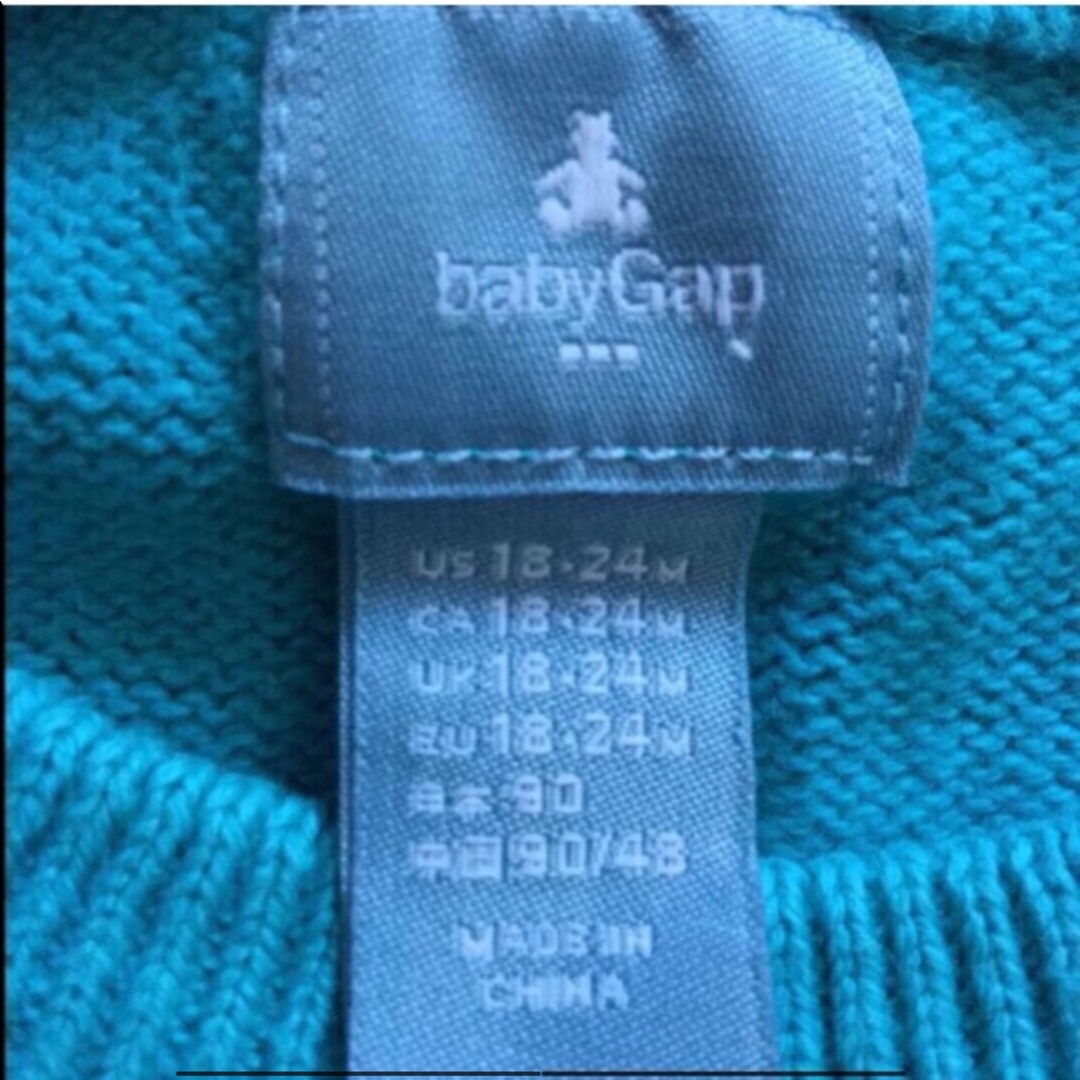 babyGAP(ベビーギャップ)のベビーギャップ   トップス　babyGap    キッズ/ベビー/マタニティのキッズ服女の子用(90cm~)(ニット)の商品写真