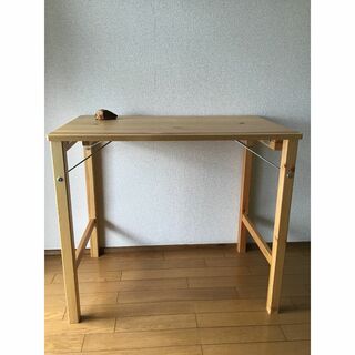 ムジルシリョウヒン(MUJI (無印良品))の無印良品 MUJI 折りたたみデスク・テーブル(折たたみテーブル)