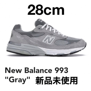 ニューバランス(New Balance)のNew Balance MR993GL 28cm/US10付属品納品書完備グレー(スニーカー)