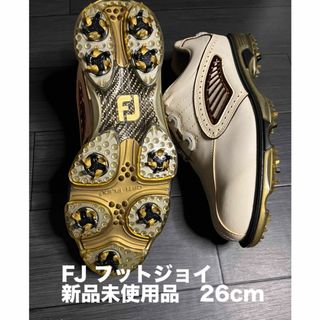 フットジョイ(FootJoy)の新品未使用品FJ DRYJOYS TOURゴルフシューズ26cm(その他)