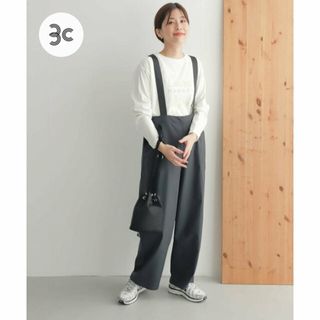 アーバンリサーチドアーズ(URBAN RESEARCH DOORS)の【CHARCOAL】add fabricsサスペンダーパンツ(サロペット/オーバーオール)