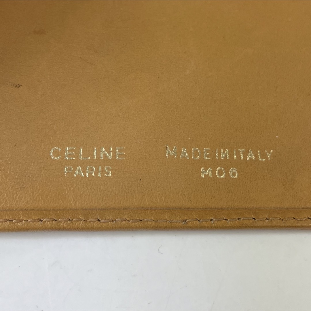 celine(セリーヌ)のCELINE セリーヌ マカダム柄 がま口 二つ折り財布 レディース ブランド レディースのファッション小物(財布)の商品写真