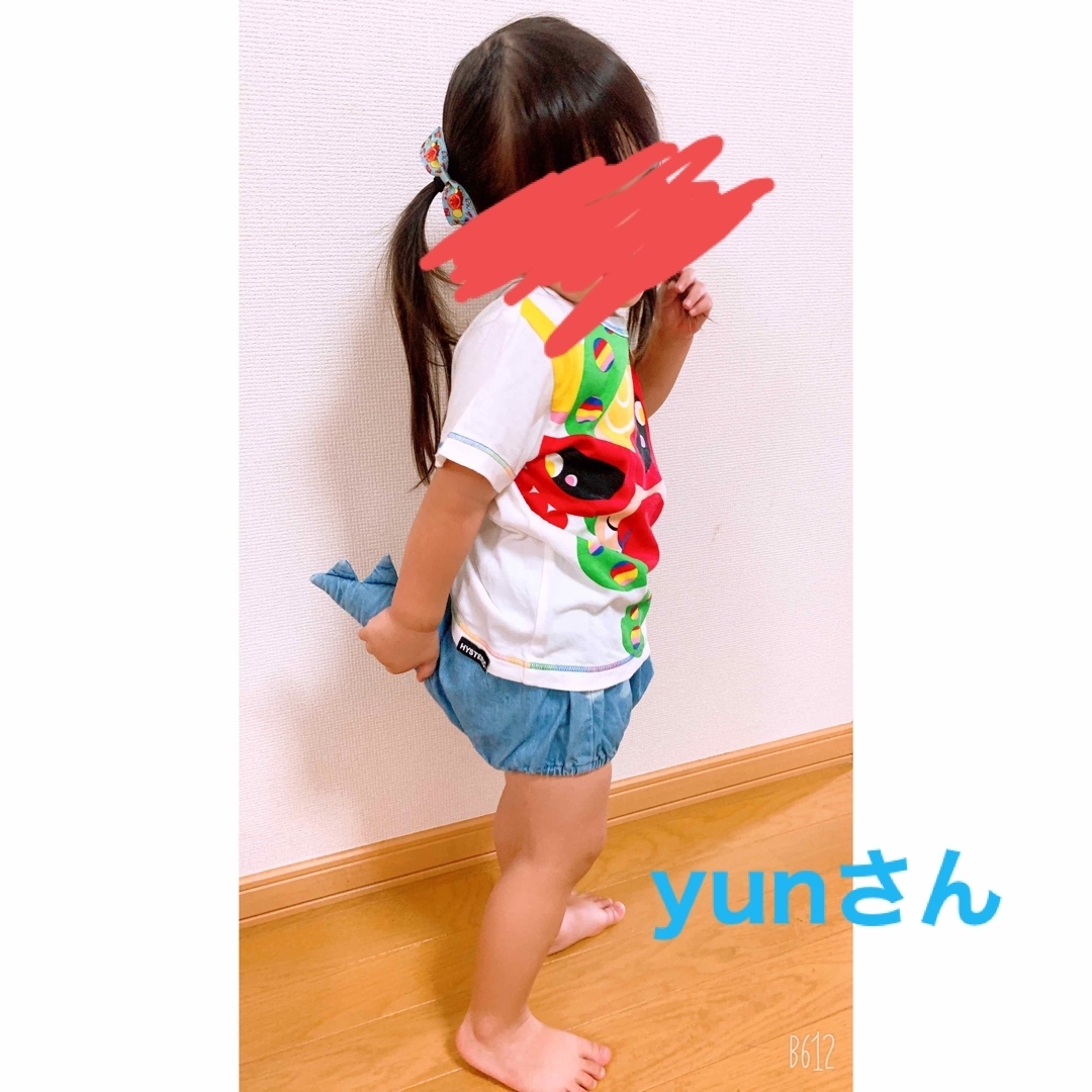 HYSTERIC MINI(ヒステリックミニ)のyunさん キッズ/ベビー/マタニティのキッズ服女の子用(90cm~)(スカート)の商品写真