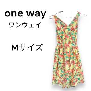 ＊oneway 花柄ワンピース＊