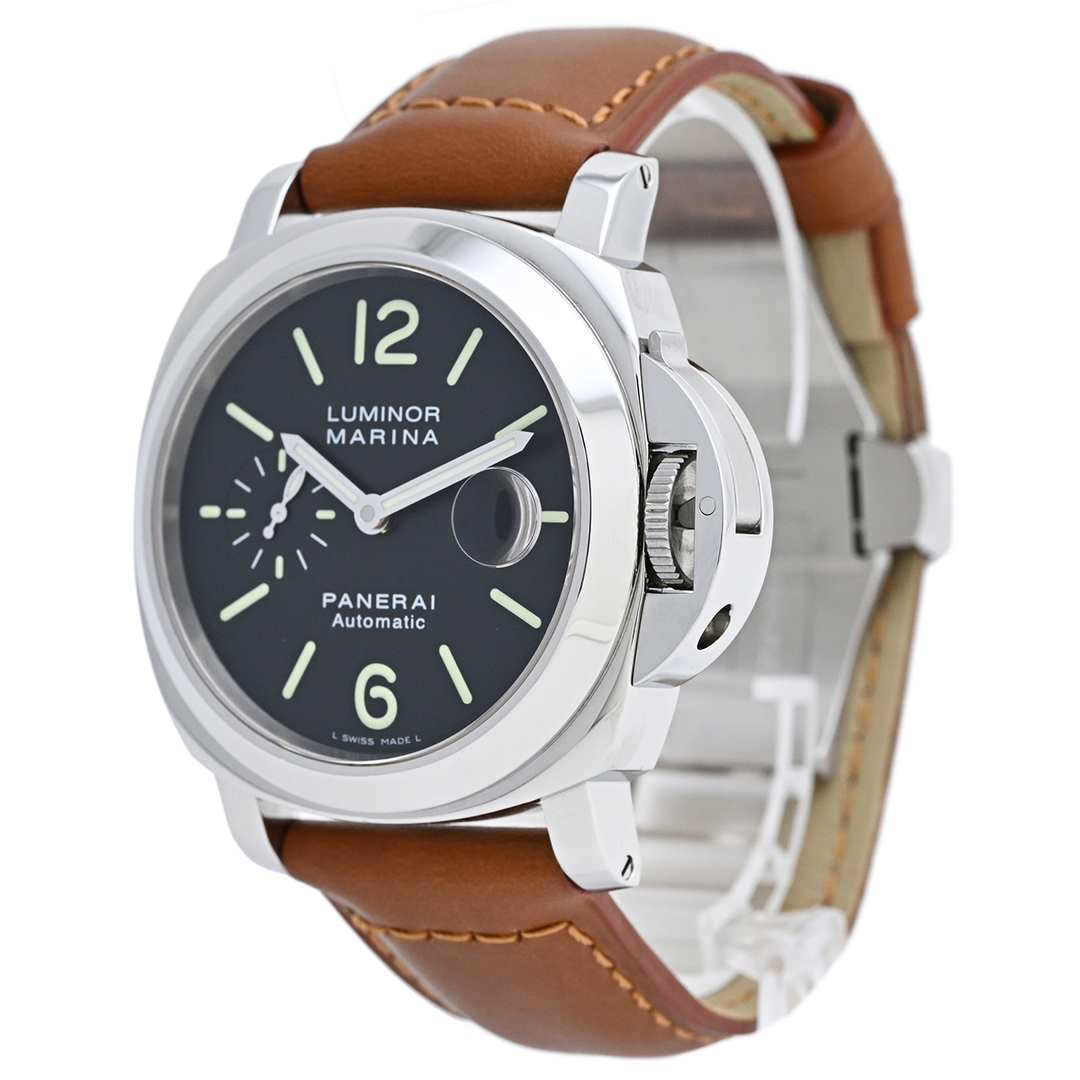 OFFICINE PANERAI(オフィチーネパネライ)のオフィチーネパネライ ルミノールマリーナ アッチャイオ PAM00104【中古】 メンズの時計(腕時計(アナログ))の商品写真