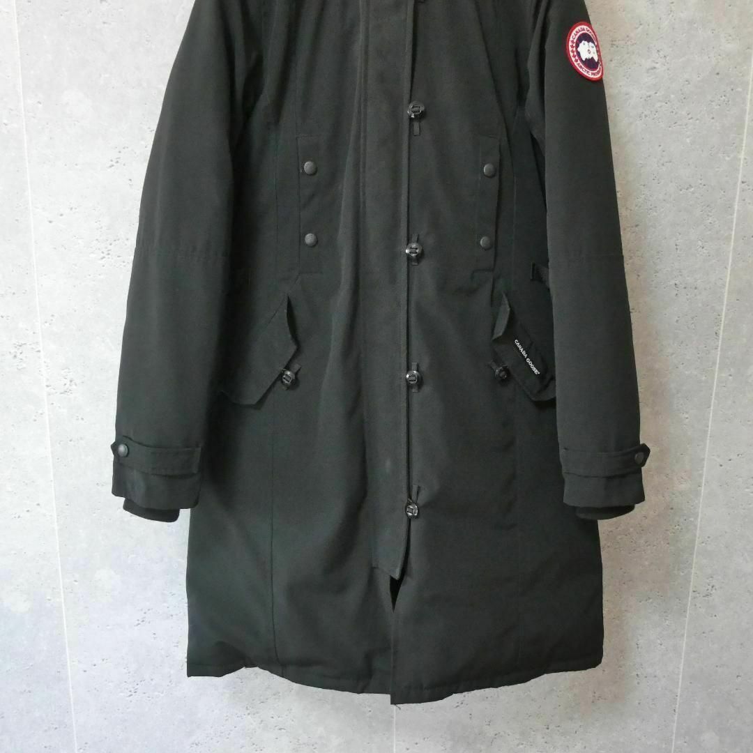 CANADA GOOSE(カナダグース)の美品 カナダグース KENSINGTON コヨーテファー ロング丈 ダウンコート レディースのジャケット/アウター(ダウンジャケット)の商品写真