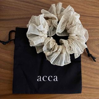 acca - acca シュシュ　袋付き