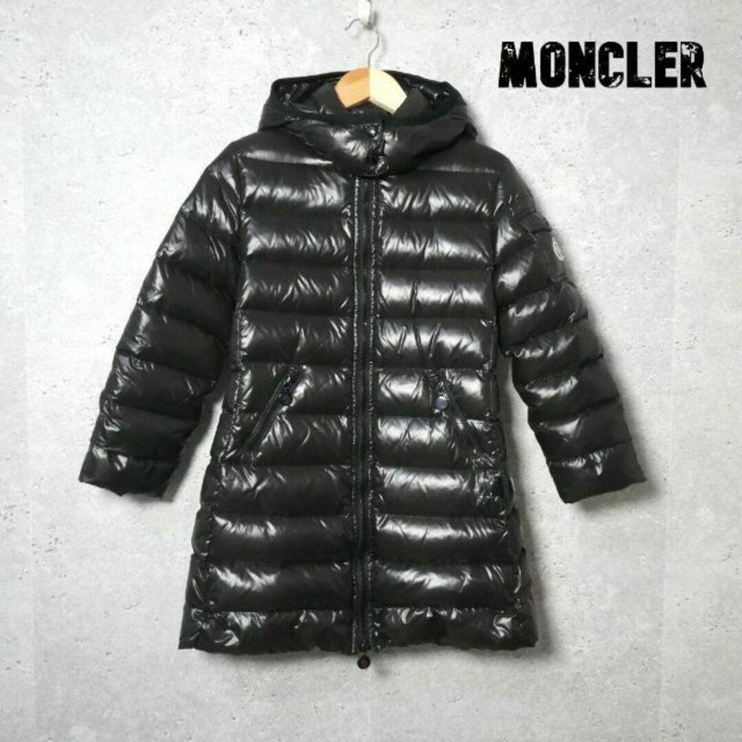 MONCLER(モンクレール)の良品 訳アリ MONCLER ENFANT 2WAY フード ダウンジャケット キッズ/ベビー/マタニティのキッズ服女の子用(90cm~)(ジャケット/上着)の商品写真