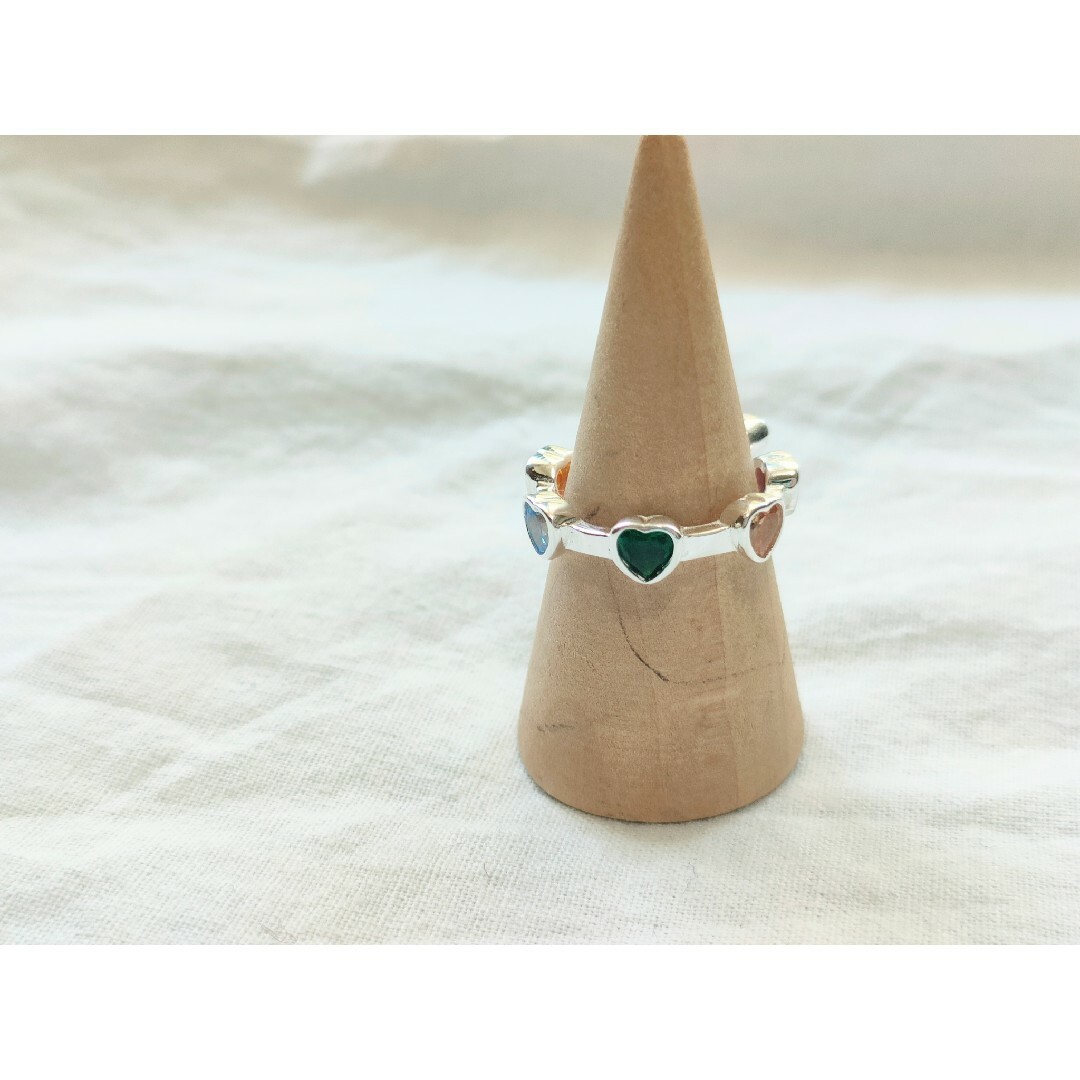 BEAUTY&YOUTH UNITED ARROWS(ビューティアンドユースユナイテッドアローズ)のmulti Heart ring（silver925） レディースのアクセサリー(リング(指輪))の商品写真