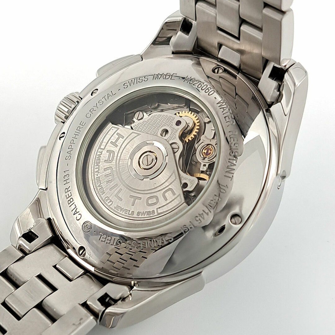 Hamilton(ハミルトン)のハミルトン ジャズマスター  H326060 自動巻き ステンレススティール メンズ HAMILTON 【中古】 【時計】 メンズの時計(腕時計(アナログ))の商品写真