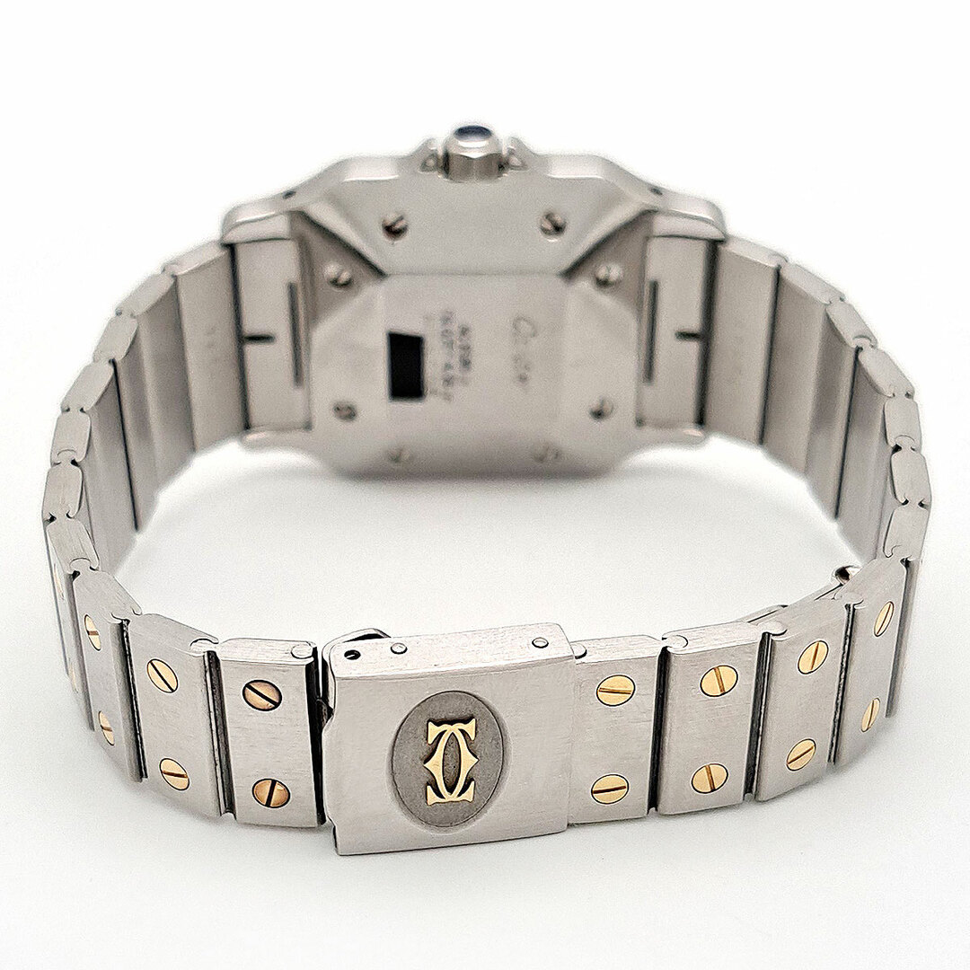 Cartier(カルティエ)のカルティエ サントスガルベ LM 自動巻き ステンレススティール/イエローゴールド メンズ ボーイズ CARTIER [アンティーク ヴィンテージ] 【中古】 【時計】 メンズの時計(腕時計(アナログ))の商品写真