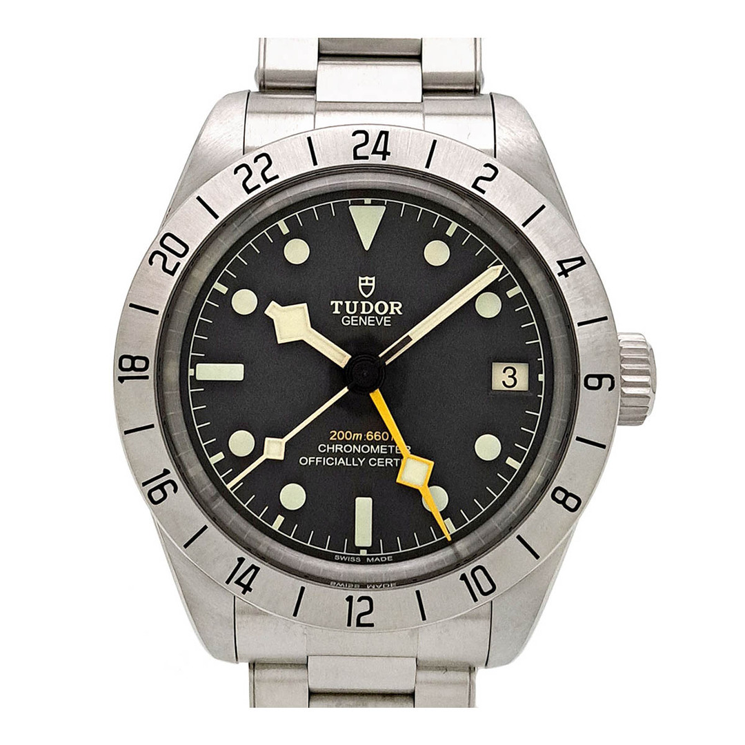 Tudor(チュードル)のチューダー ブラックベイ プロ 79470 自動巻き ステンレススティール メンズ TUDOR 【中古】 【時計】 メンズの時計(腕時計(アナログ))の商品写真