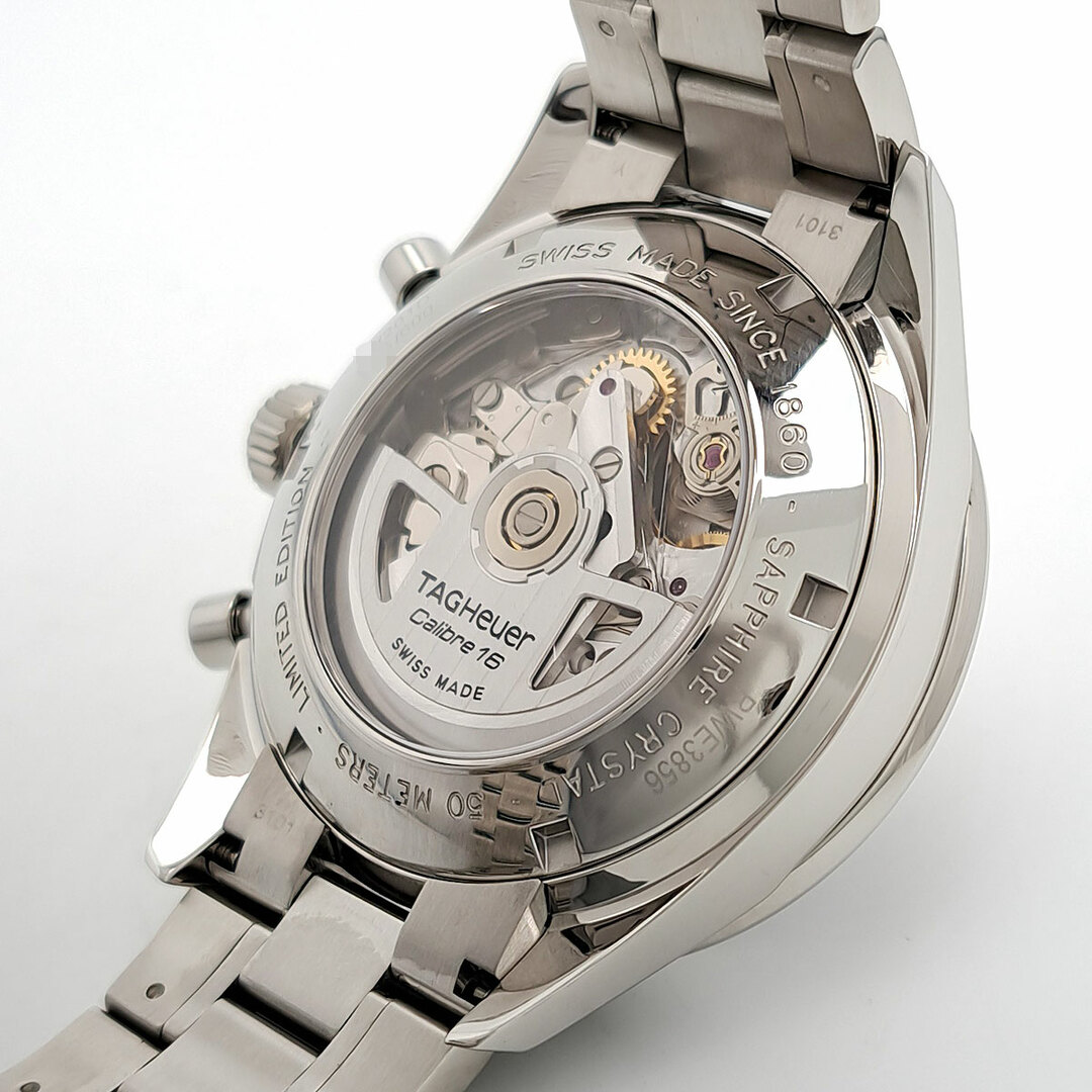 TAG Heuer(タグホイヤー)のタグホイヤー カレラ クロノグラフ Japan Limited Edition CV201D.BA0786 自動巻き ステンレススティール メンズ TAG HEUER 【中古】 【時計】 メンズの時計(腕時計(アナログ))の商品写真