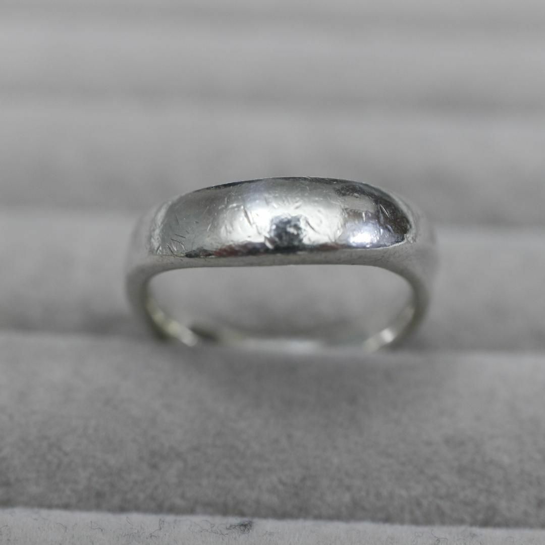 4℃(ヨンドシー)の【匿名配送】 4℃ リング 指輪 シルバー SV 6g 15.5号 シンプル レディースのアクセサリー(リング(指輪))の商品写真
